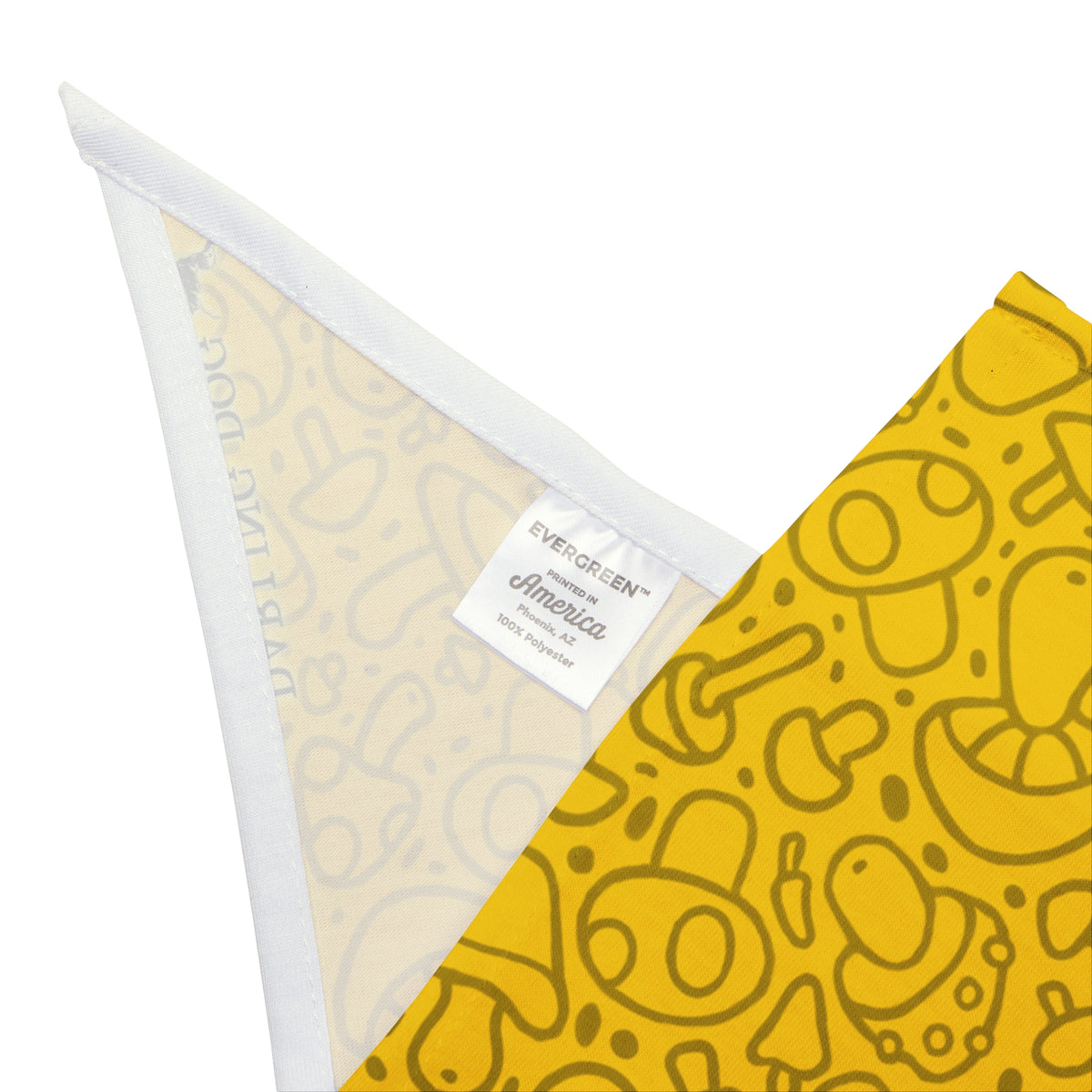 Yellow Mushroom Bandana