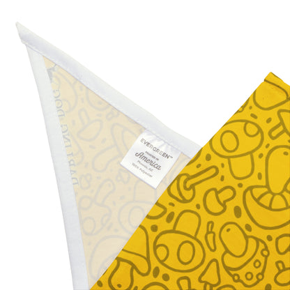 Yellow Mushroom Bandana