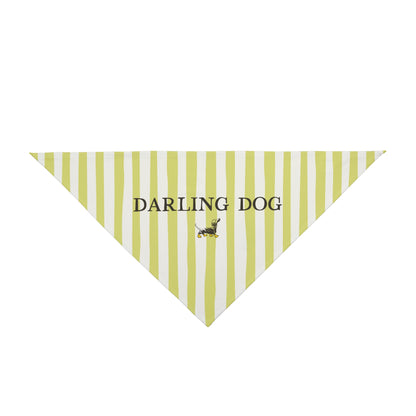 Green Striped Bandana