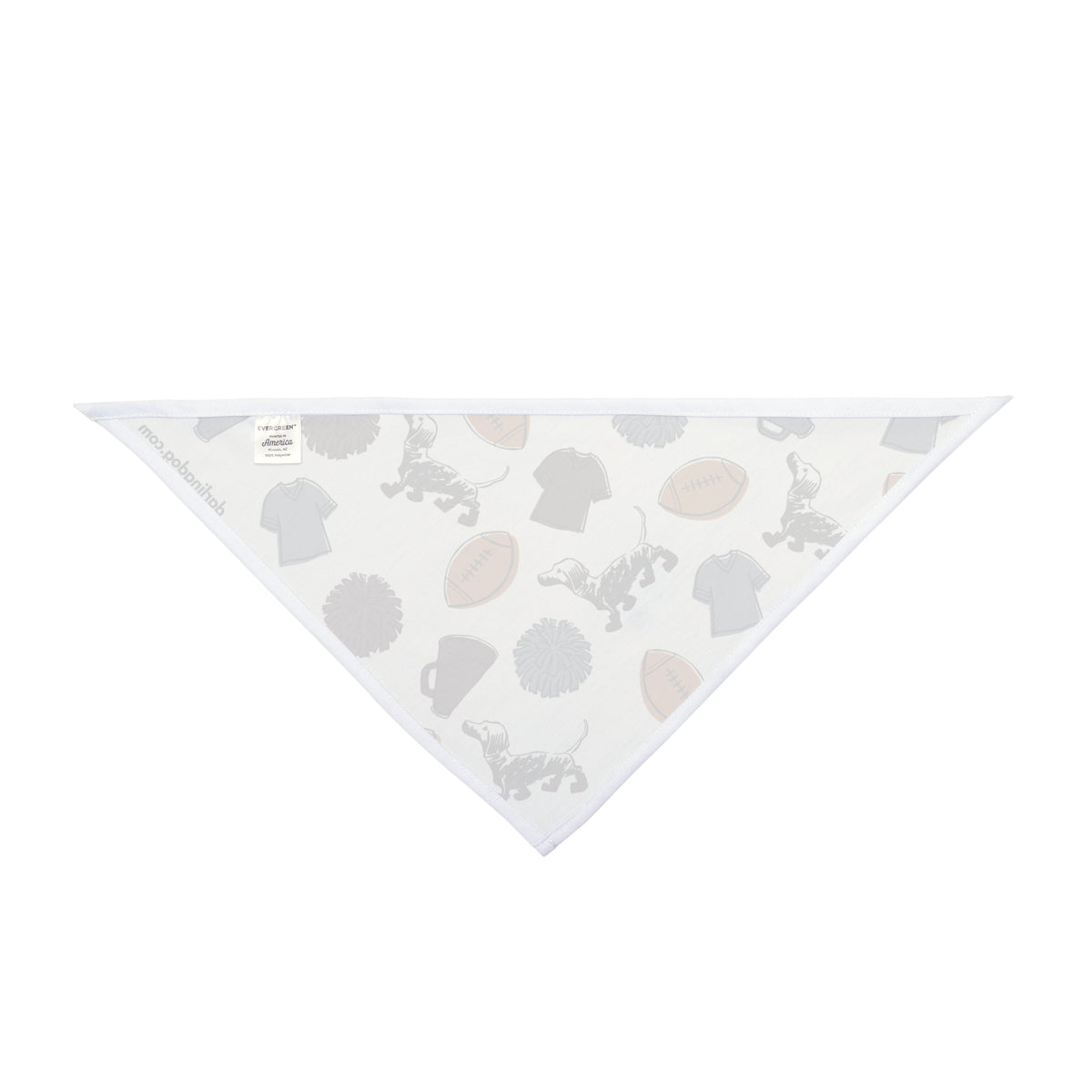Maroon & Gray Gameday Bandana