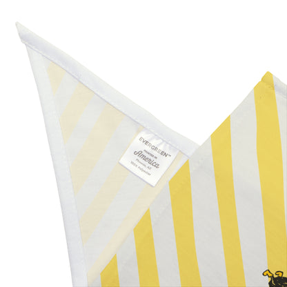 Yellow Striped Bandana