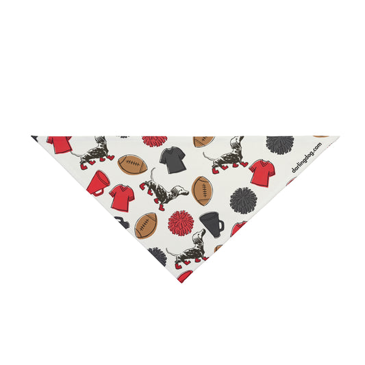 Red & Black Gameday Bandana
