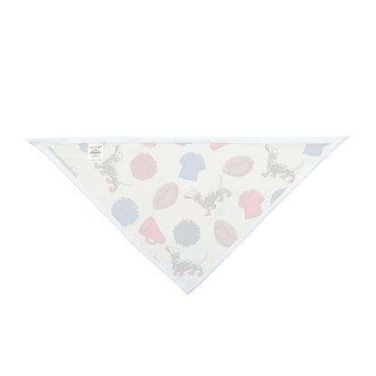 Red & Navy Gameday Bandana