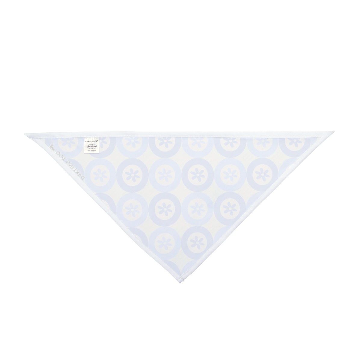Blue Daisy Dot Bandana