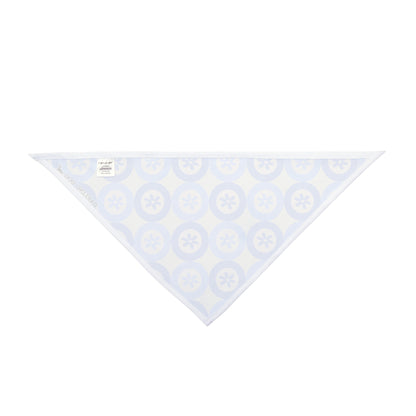Blue Daisy Dot Bandana