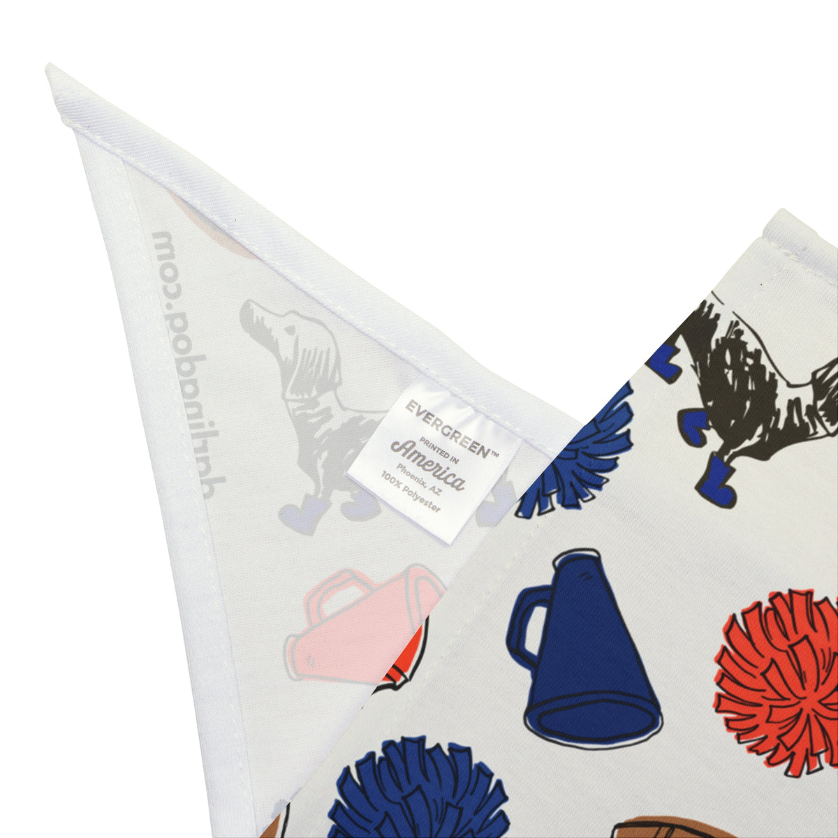 Orange & Blue Gameday Bandana