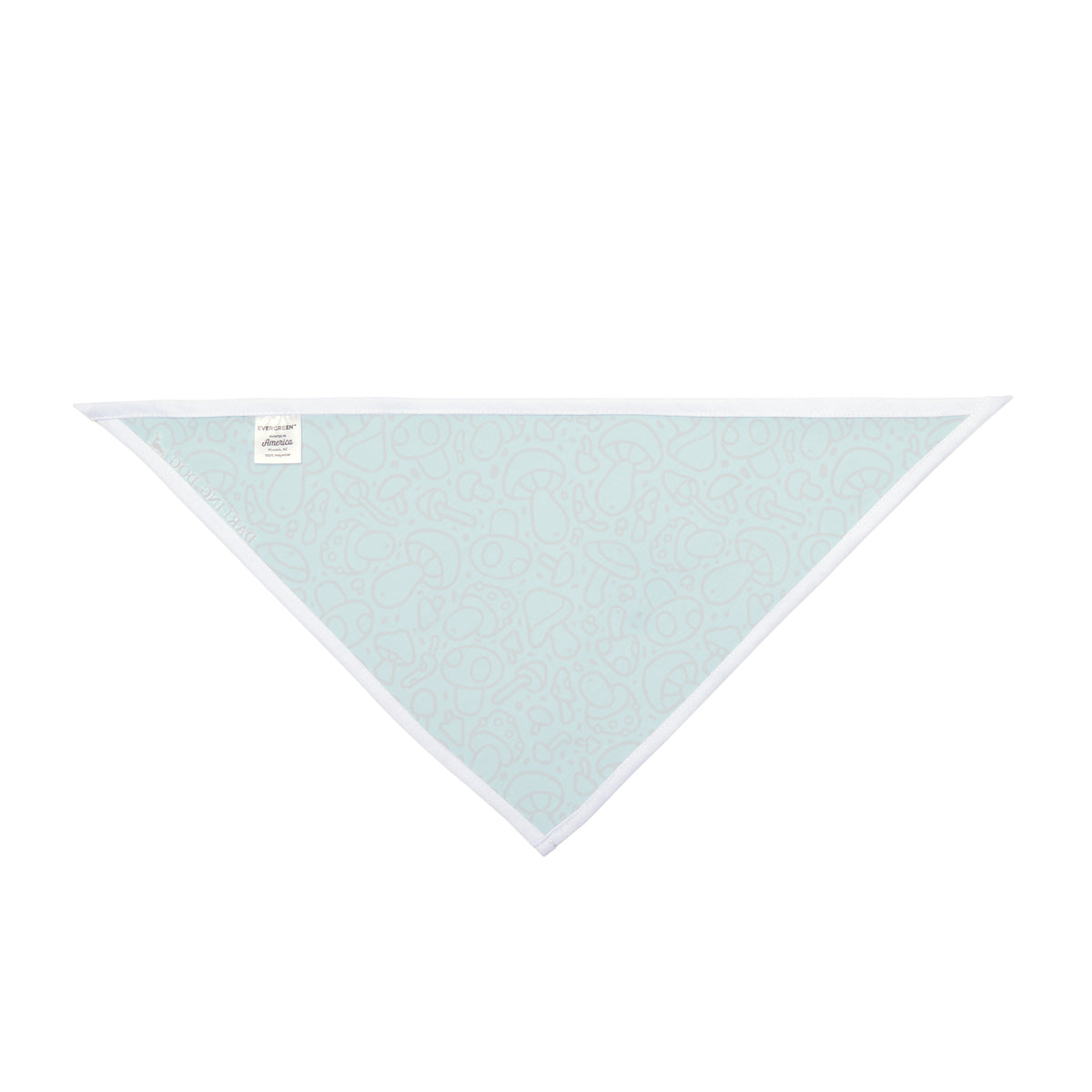Teal Mushroom Bandana