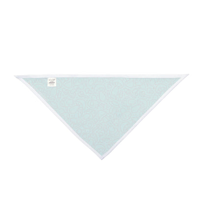 Teal Mushroom Bandana
