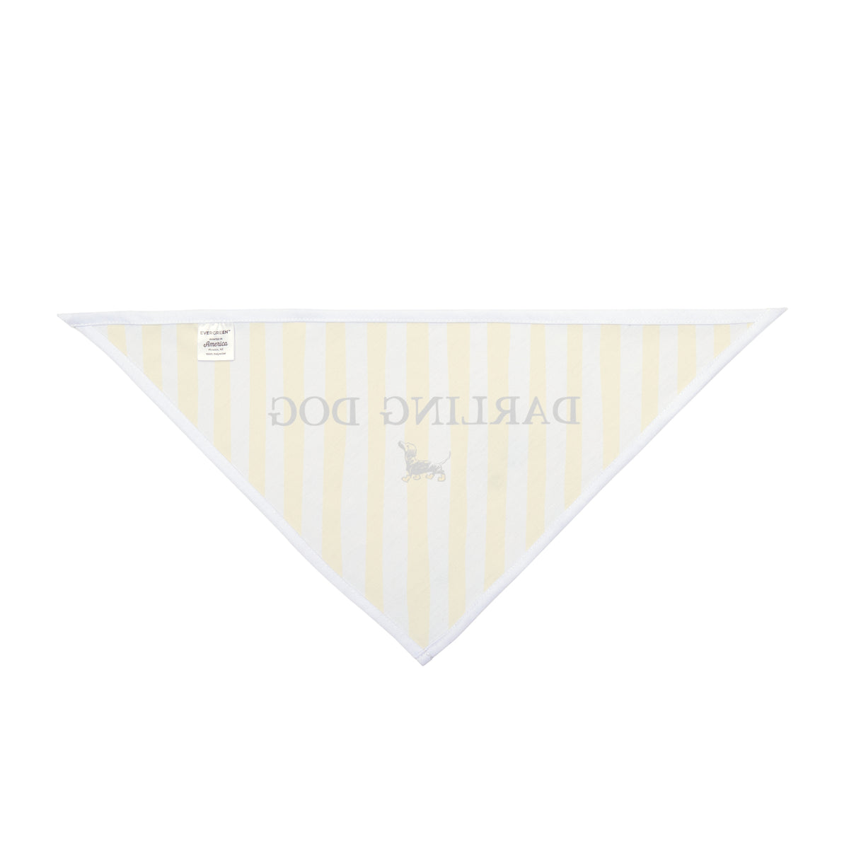 Yellow Striped Bandana