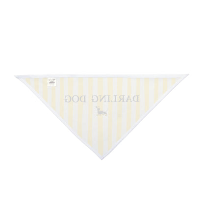 Yellow Striped Bandana