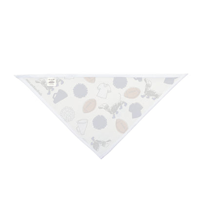 Blue & White Gameday Bandana