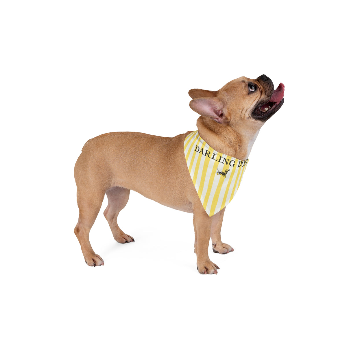 Yellow Striped Bandana