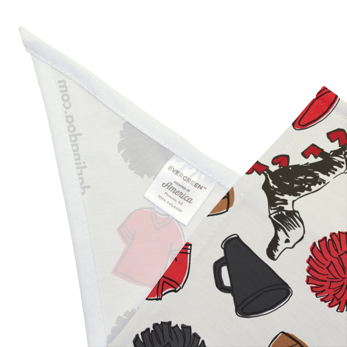 Red & Black Gameday Bandana