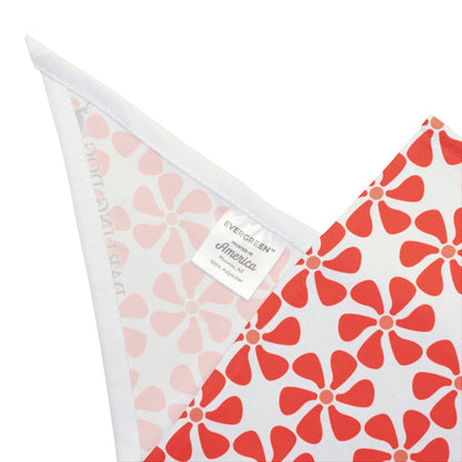 Coral Mod Flower Bandana