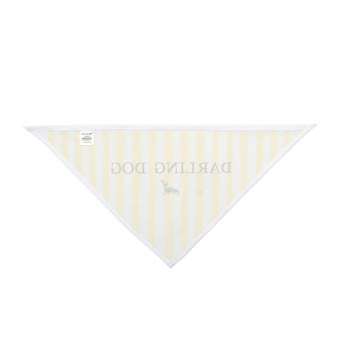 Yellow Striped Bandana