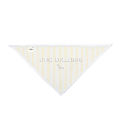 Yellow Striped Bandana