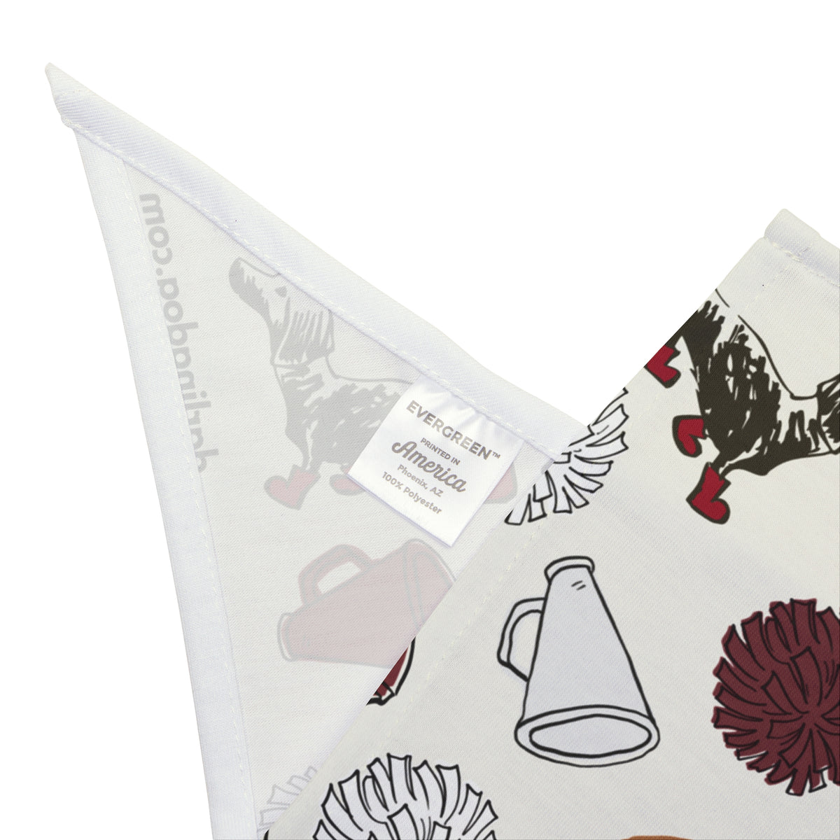 Red & White Gameday Bandana