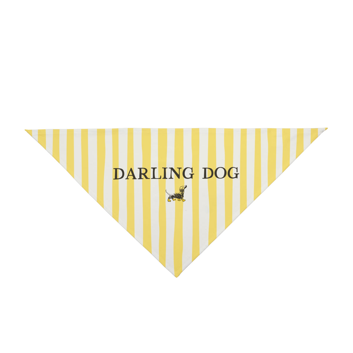 Yellow Striped Bandana