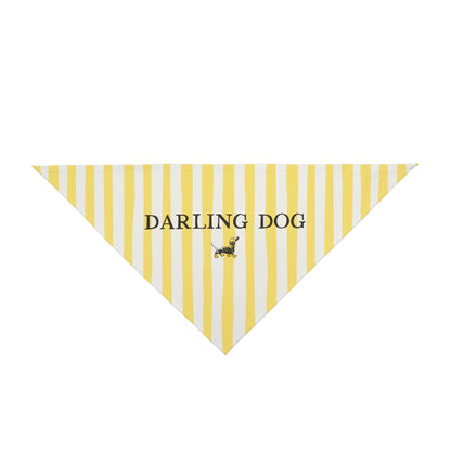 Yellow Striped Bandana