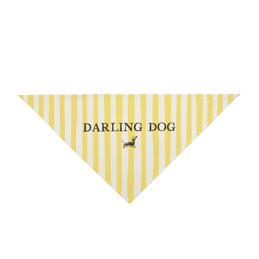 Yellow Striped Bandana