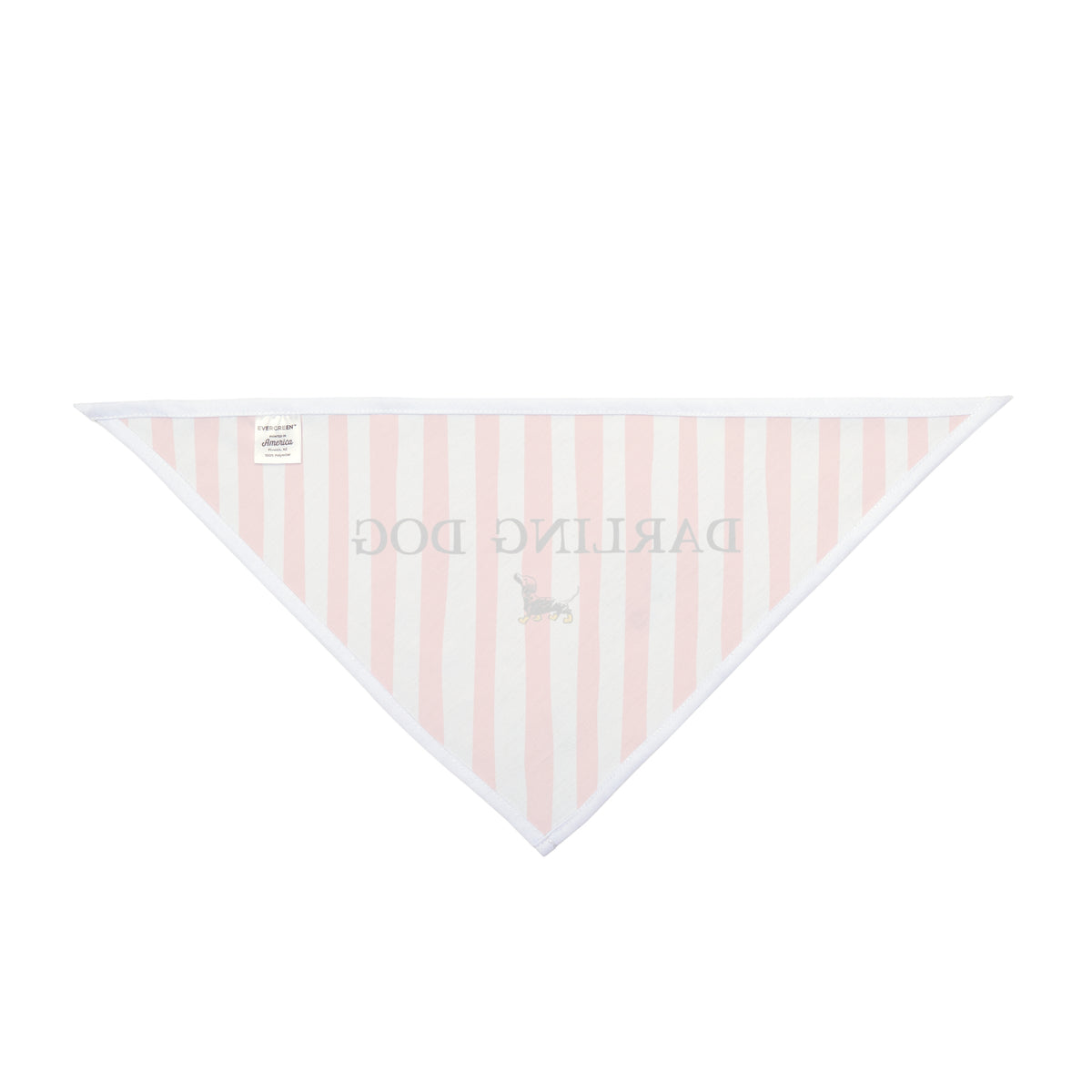 Pink Striped Bandana