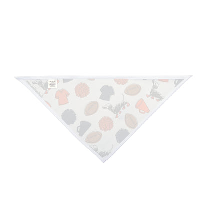 Navy & Orange Gameday Bandana