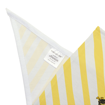 Yellow Striped Bandana