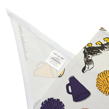 Purple & Gold Gameday Bandana