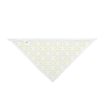 Lime Mod Flower Bandana