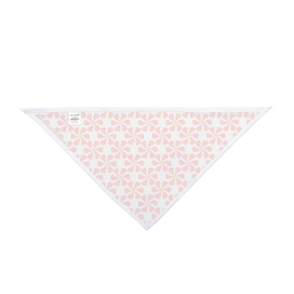 Coral Mod Flower Bandana