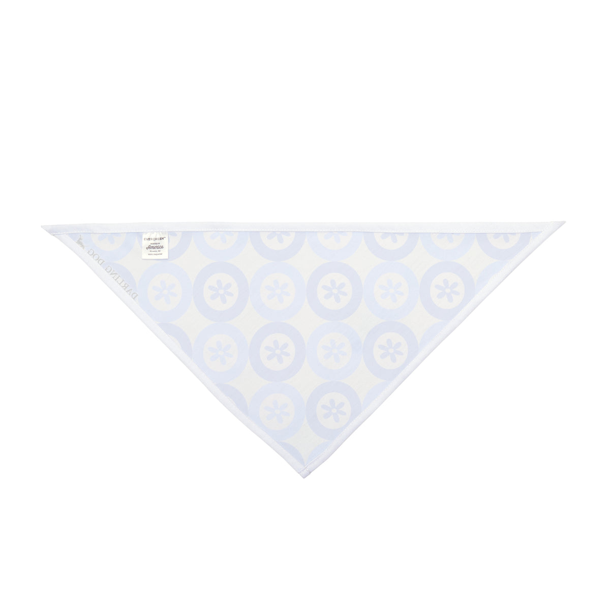 Blue Daisy Dot Bandana