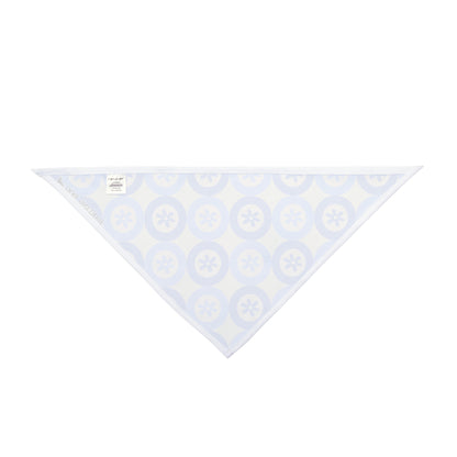 Blue Daisy Dot Bandana