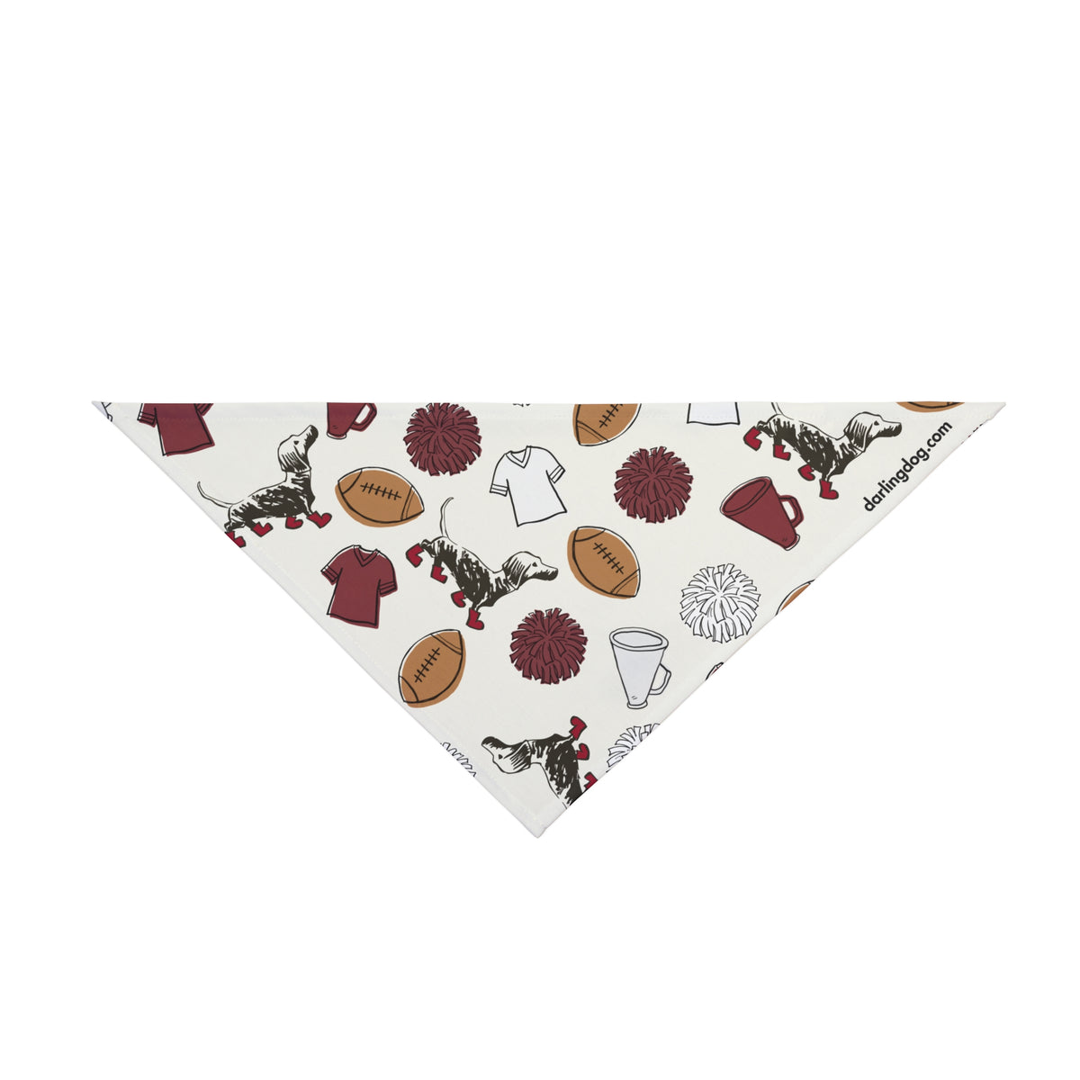 Red & White Gameday Bandana