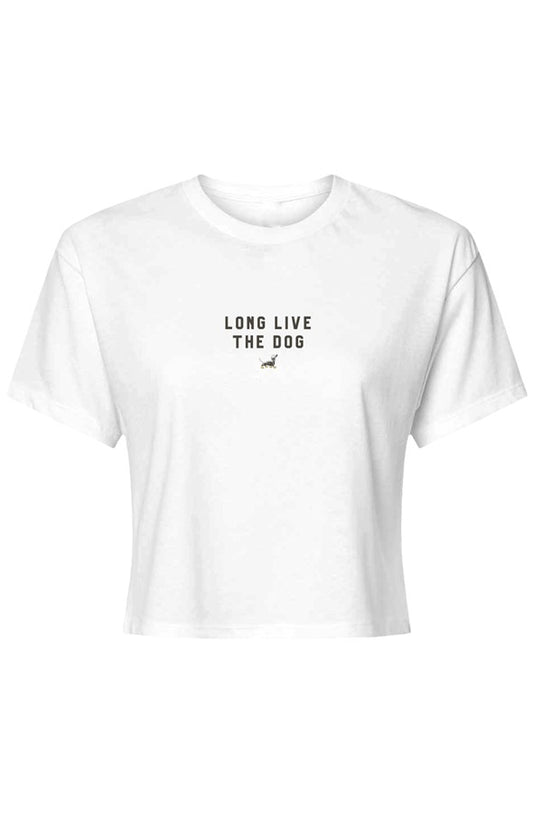 Long Live the Dog Crop Tee