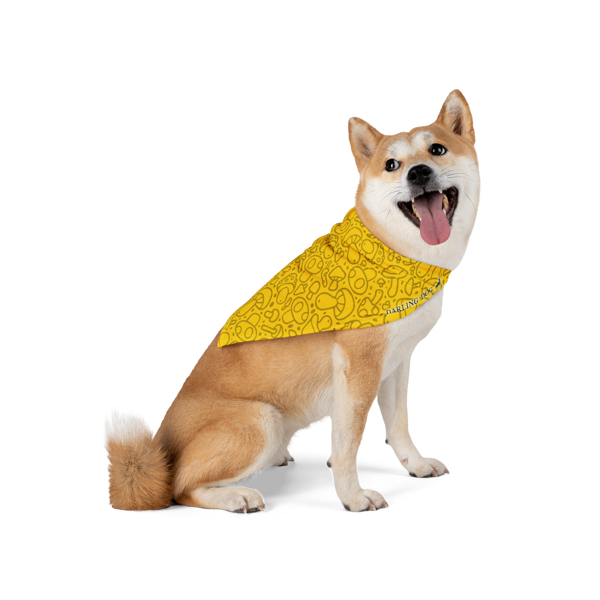 Yellow Mushroom Bandana