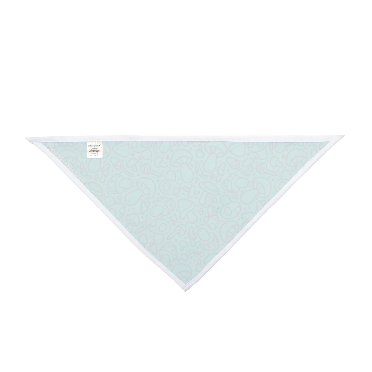 Teal Mushroom Bandana