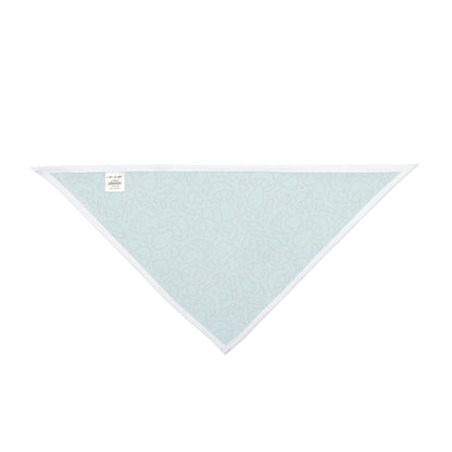 Teal Mushroom Bandana