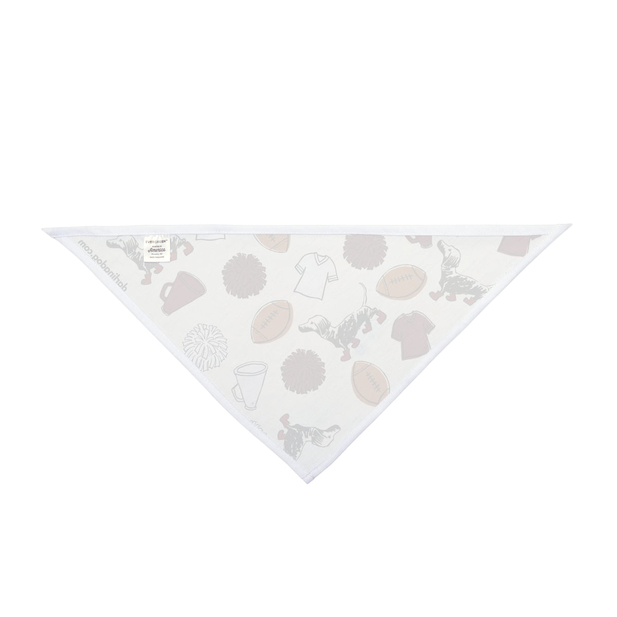 Red & White Gameday Bandana