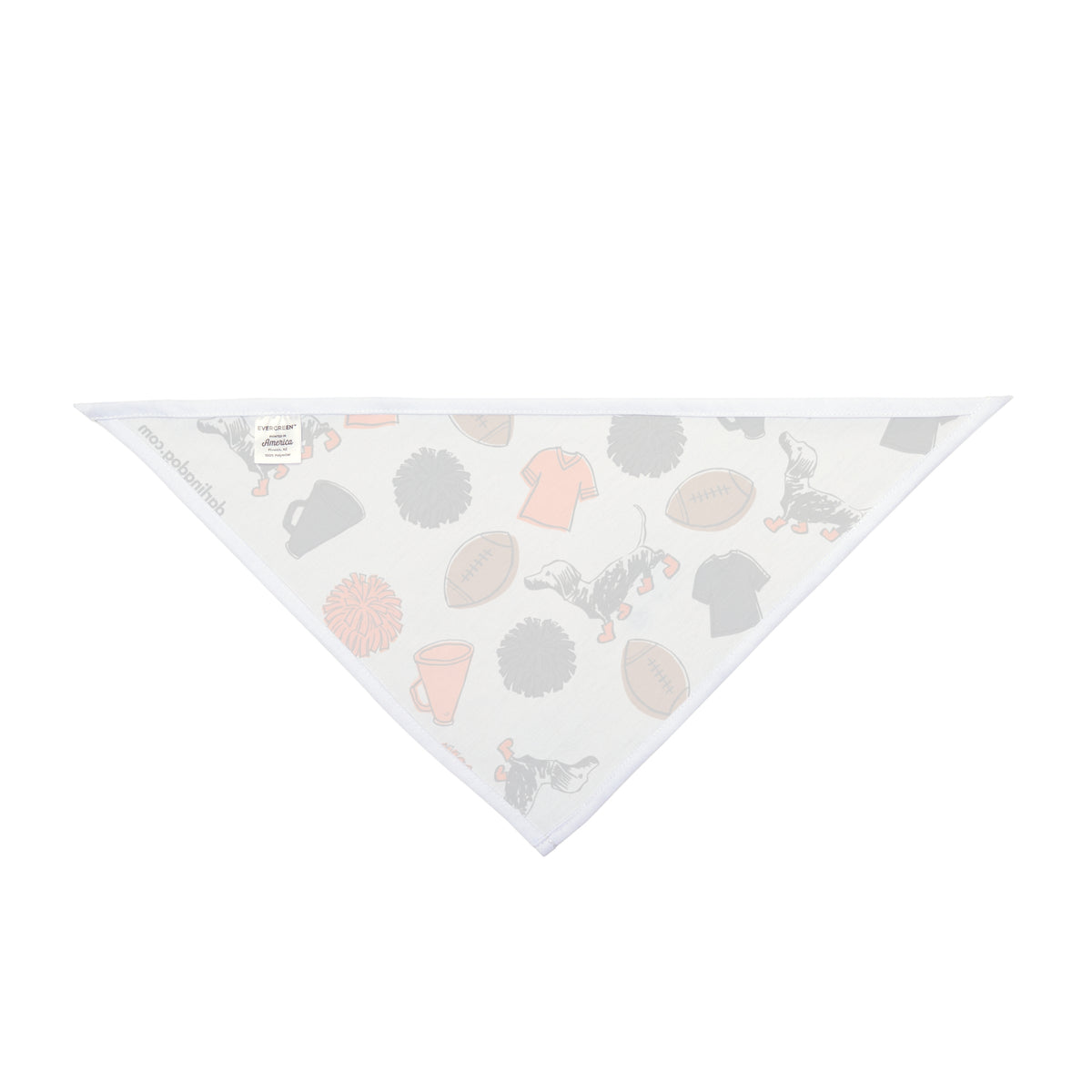 Orange & Grey Gameday Bandana