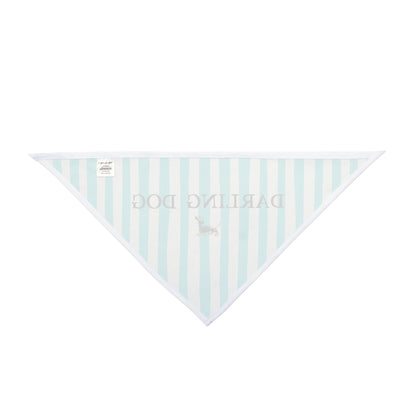 Teal Striped Bandana