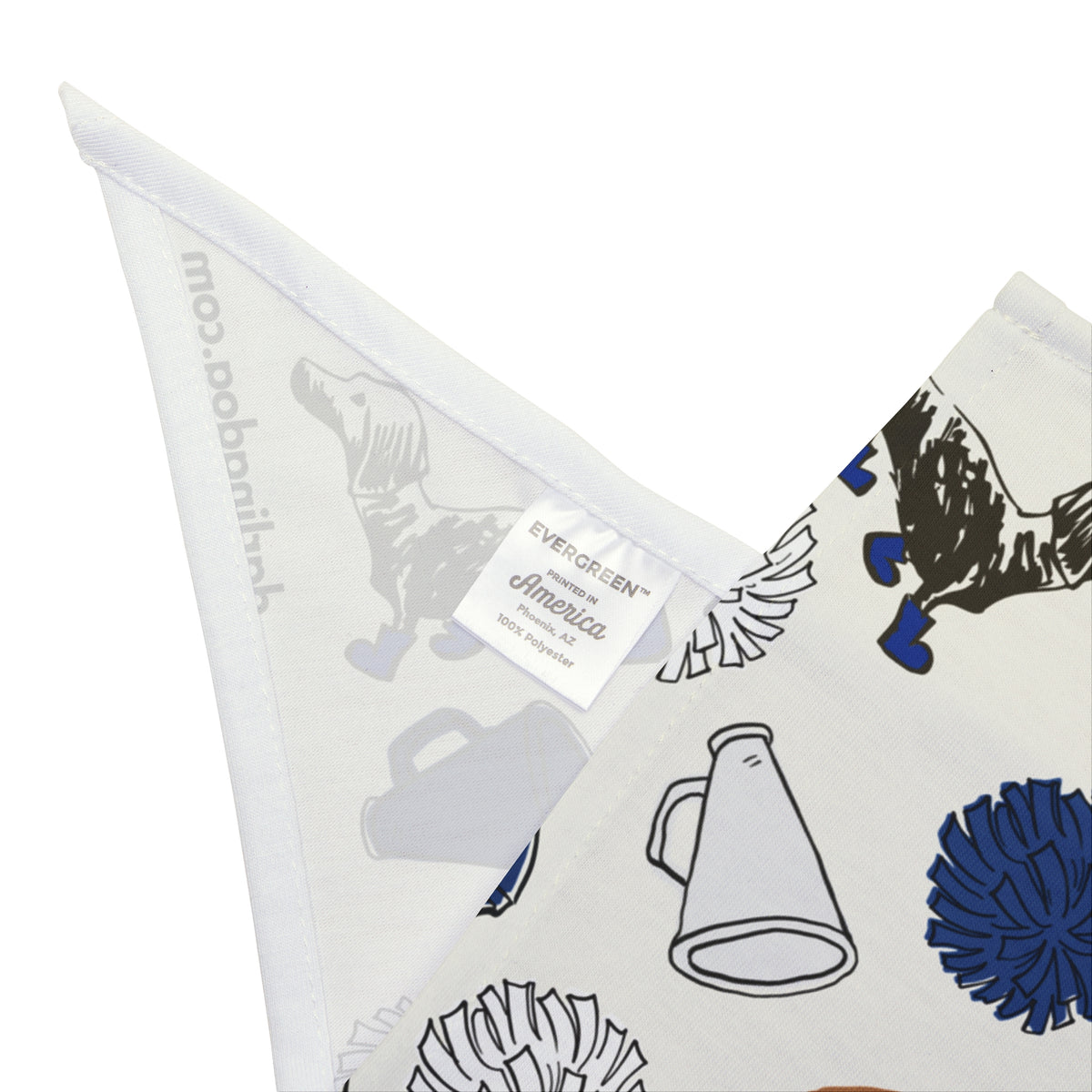 Blue & White Gameday Bandana