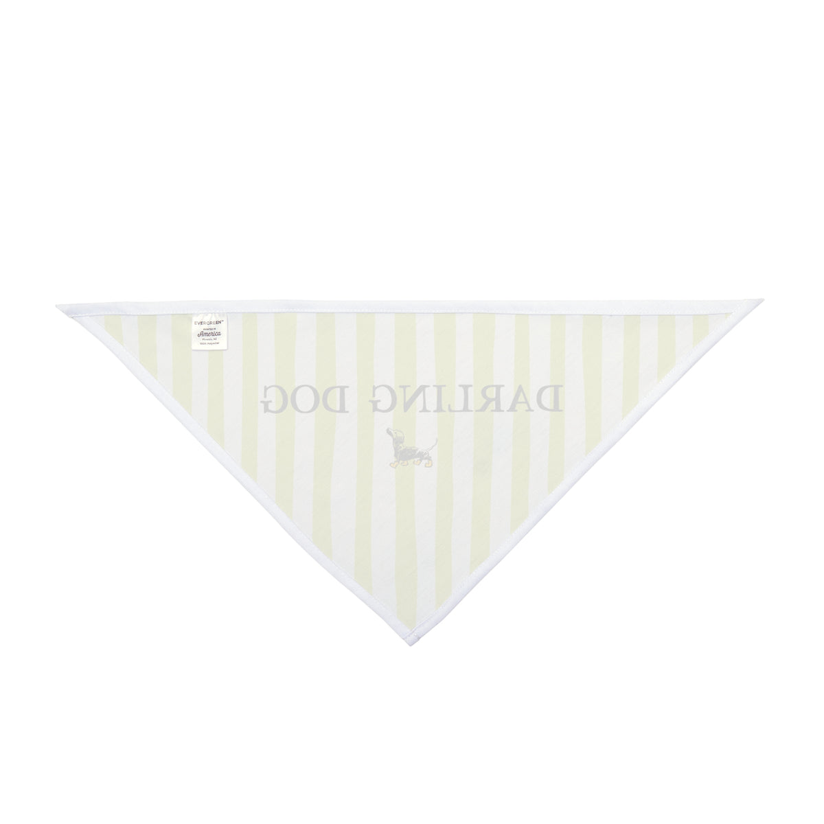 Green Striped Bandana
