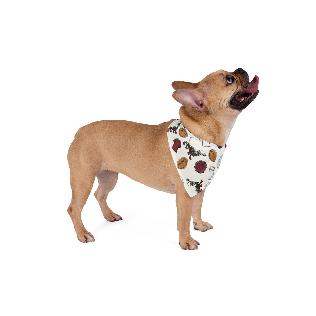 Red & White Gameday Bandana