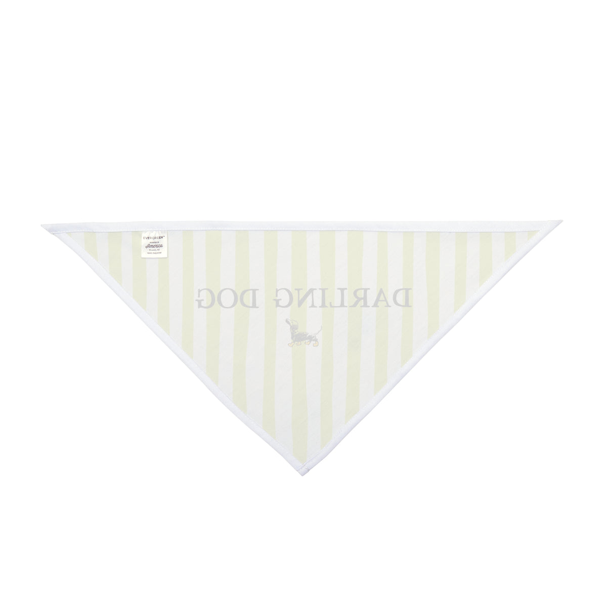 Green Striped Bandana